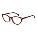 Produktbild: Polaroid Brillenfassung PLD D432 C9A 53 Damen Rot