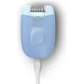 Produktbild: Philips Epilierer der Serie 2000, Serie 4000 BRE247/00, kabelgebunden - Blau