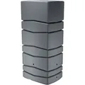 Produktbild: Prosperplast Regentonne Aqua Tower, 650 Liter, 78 x 57 x 165cm (B/T/H), grau