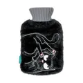 Produktbild: moses. Ed the Cat Plüsch-Wärmflasche mit Bezug – Wärmflasche mit weichem Überzug im frechen Katzen-Design 700 ml Fassungsvermögen, Geschenkidee für Katzenfans