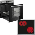 Produktbild: Bosch HND411LS67 - Einbauherd & Elektrokochfeld mit 5 Jahre Garantie, HEB513BS3 & NKN645GA2E, Mit Rahmen aufliegend, 60 cm