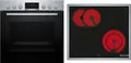 Produktbild: Bosch HND411LS67 Backofen-Set Elektro-Kochfeld 60cm 71 Liter 3D-Heißluft 1767293