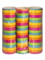 Produktbild: Boland Luftschlange 3 Regenbogen Luftschlangen, Raumdekoration für Geburtstage, Mottopartys und Events!