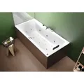 Produktbild: Lusso Rechteck-badewanne, Version Links, Mit Bliss-system, - Riho