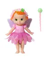 Produktbild: BABY born Storybook Fairy Rose 18 cm, Feen-Puppe mit flatternden Flügeln, Farbwechsel Tattoo, Feenlicht, Zauberstab, Kulisse und Bilderbuch, 833797 Zapf Creation