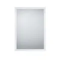 Produktbild: Wandspiegel Hängespiegel Badspiegel weiß Flurspiegel Dekospiegel H 70 cm