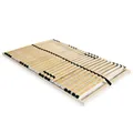 Produktbild: vidaXL Lattenrost 28 Latten 7 Zonen 120x200cm Lattenrahmen Bettrost Holzlatten