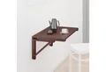 Produktbild: relaxdays Klapptisch Wand, Walnuss, 60x40 cm