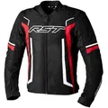 Produktbild: RST Pilot Evo, Textiljacke wasserdicht - Schwarz/Rot/Weiß - S