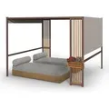 Produktbild: Blumfeldt Valence Gazebo Gartenpavillon  3x3 m UV50+ Wasserabweisend LED-Solar-Beleuchtung Solar-Panel Dunkles Taupe