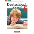 Produktbild: Deutschbuch Gymnasium - Nordrhein-Westfalen - 2011 - 5. Klasse - Arbeitsheft mit Lösungen