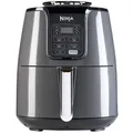 Produktbild: Ninja AF100EU Heißluftfritteuse schwarz/grau 1550 Watt 3,8 Liter Display Timer