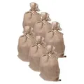 Produktbild: Jutesack Kartoffelsack Pflanzsack Jute Säcke Getreidesack Nuss Sack Apfelsack Pflanzenschutz 85x50 cm 6 Stück