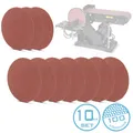 Produktbild: STAHLWERK Schleifscheiben 10er Set K100 Körnung 150 mm Schleifpads Schleifmittel