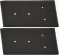 Produktbild: 2er-Set Filter passend für Bauknecht Privileg Whirlpool HX 481010716911 Trockner Wärmepumpentrockner | Fein-Grob | Schwammfilter Filtermatte