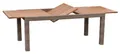 Produktbild: MX Gartentisch Ausziehtisch 180/240x100cm Holztisch Geflecht Esstisch Terrasse