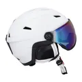 Produktbild: CMP WA-2 Ski Helmet With Visor bianco-nero (00XS) XL