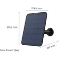 Produktbild: Reolink Solar Panel 2 6W Schwarz