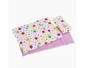 Produktbild: goki Puppen Bettwäsche Puppenbettzeug Sterne Bunt, (packung, 3-tlg., set), Schlafen unter Sternen,top-aktuelles Puppenbettzeug.