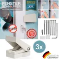 Produktbild: Fenster Schnapper Set Einbruchschutz Fensterschloss Fenstersicherung Diebstahl