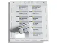 Produktbild: DURABLE BADGEMAKER Einsteckschilderbögen, für HxB 40 x 75 mm, VE 1200 Stk, weiß