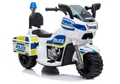Produktbild: BoGi Elektro-Kindermotorrad Kinder Elektro-Motorrad Polizei TR1912, 6V, Sound & Licht, Weiß, Fahrspaß für Kinder mit Stil - Polizei-Motorrad