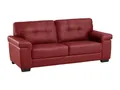 Produktbild: Vente-unique-Ledersofa 3-Sitzer - Rot - Hazel
