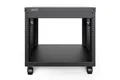 Produktbild: Digitus Universal 19-Zoll Equipment Rack mit Rollen, 8HE