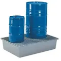 Produktbild: Auffangwanne 220l L1280xB850xH290mm GFK m.verz.Gitterrost