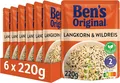 Produktbild: BEN'S ORIGINAL Express Langkorn & Wild Reis (6 x 220g) - schnelle Mahlzeit