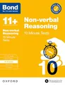 Produktbild: Bond 11+ 10 Minute Tests Non-verbal Reasoning 9-10 years: For 11+ GL assessment and Entrance Exams