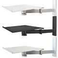 Produktbild: Universal TV Wandhalter Schwenkarm & neigbar Fernseher bis (53 cm) Weiß, Schwarz