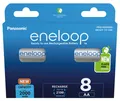 Produktbild: 5x Panasonic eneloop 8er Blister AA Ni-MH Akkus 2000 mAh