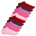 Produktbild: Footstar EVERYDAY! 10 Paar Damen & Herren Sneaker Socken - Berry 43-46