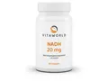 Produktbild: vitaworld NADH 20 mg - mit patentierter Mikroverkapselung - vegan Kapseln, 60 St., 29.7 g