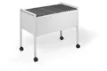 Produktbild: Durable Eco Hängemappenwagen 80 A4, grau, aus kratzfestem Stahl, 655 x 592 x 368 mm, 309510