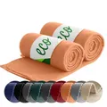 Produktbild: wometo 2er Set ECO Fleecedecke aus 100% recyc. Material 130x160 orange