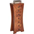 Produktbild: Kommode OTTO HOME, braun, B:35cm H:85cm T:23cm, Sideboards, Kommode, Breite 35 cm in geschwungener Form