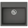Produktbild: hansgrohe Einbauspüle 43359290 550x490mm, steingrau