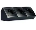 Produktbild: McPower MC POWER Flair Steckdosenblock Ecksteckdose Unterbausteckdose 230V/16A Mehrfachsteckdose