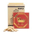 Produktbild: KAPLA 280 Holzbausteine,  mit rotem Baubuch,  in einer Holztragebox, OVP NEU