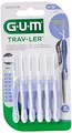 Produktbild: GUM Trav-ler Interdentalbürsten hellblau 0.6 mm, eine Packung mit 6 Stück