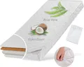 Produktbild: Babymatratze KOKOS 60x120 cm mit gestepptem Aloe Vera-Bezug und Spannbettlaken, 10 cm hoch, Babymatratze Kindermatratze 60 x 120 Kokos-Matratze für Babybett oder Kinderbett