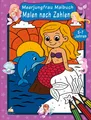Produktbild: Malen nach Zahlen Meerjungfrau Malbuch für Kinder ab 5-7 Jahren Josef Mickey Mül