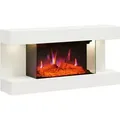 Produktbild: Elektrokamin BALDERIA Ida – Wandkamin - Weiss - Weiß
