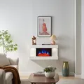 Produktbild: BALDERIA Elektrokamin IDA Weiss Wandkamin EF463A