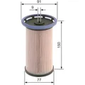Produktbild: Bosch 1 457 070 014 Kraftstofffilter für VW AUDI SEAT SKODA Hauptstromfilter