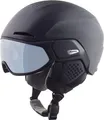 Produktbild: ALPINA Alto Q-LITE Skihelm Black matt komfortabler Schutz 51-55 cm für Win Gr. S