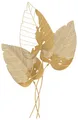 Produktbild: Mauro Ferretti Wandpaneel Herbstblatt 53x4x84,5 cm goldfarben