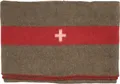 Produktbild: MFH Schweiz. Wolldecke braun ca. 200x150cm